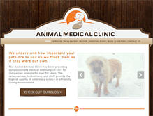 Tablet Screenshot of animalmedicalclinic.us
